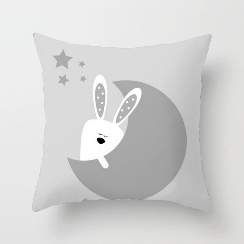 Star Moon Cartoon Pillowcase