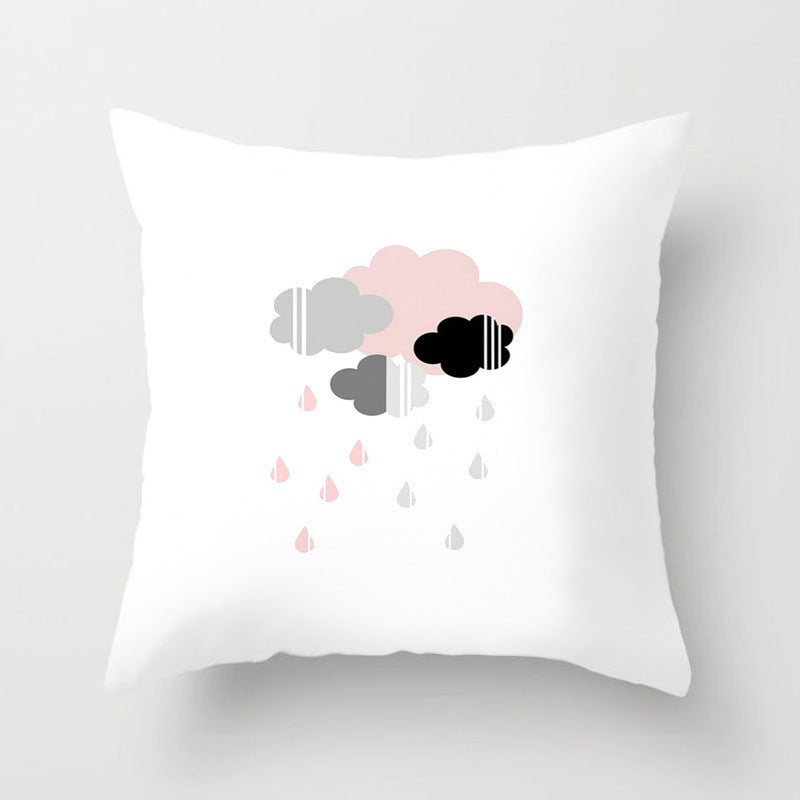Star Moon Cartoon Pillowcase
