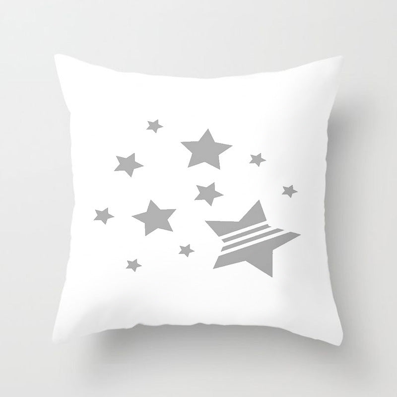 Star Moon Cartoon Pillowcase
